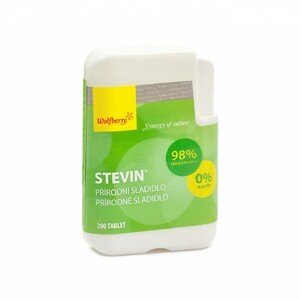 Přírodní sladidlo STEVIN 200 tab. - Wolfberry