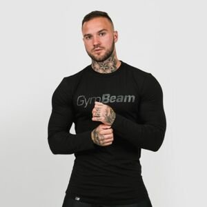 Tričko Long Sleeve Leisure Black XL - GymBeam