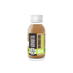 BIO Ginger shot with matcha 60 ml bez příchuti - VanaVita