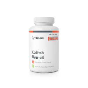 Codfish liver oil 90 kaps. - GymBeam