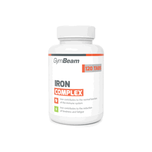 Iron complex 120 tab. bez příchuti - GymBeam