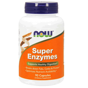 Super Enzymes 90 kaps. - NOW Foods