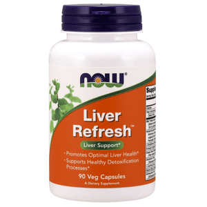 Podpora jater Liver refresh 90 kaps. - NOW Foods
