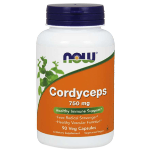 Cordyceps 750 mg 90 kaps. - NOW Foods