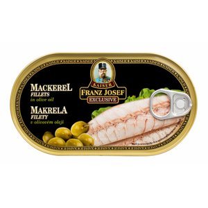 Makrela filety v olivovém oleji 170 g - Franz Josef Kaiser