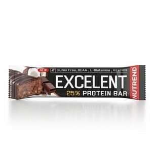 Proteinová tyčinka Excelent 85 g čokoládový nugát & brusinky - Nutrend
