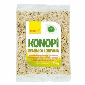 BIO Konopná semínka loupaná 100 g - Wolfberry