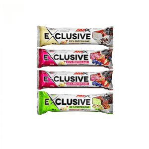Exclusive Protein bar 85 g dvojitá čokoláda - Amix
