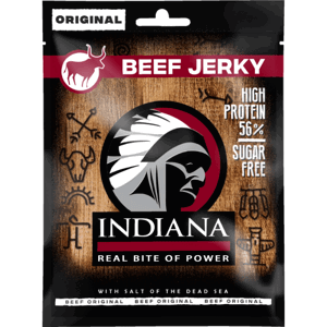 Sušené hovězí maso Beef 10 x 25 g kořeněné - Jerky