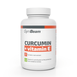 Kurkumin + Vitamín E 90 tab. - GymBeam
