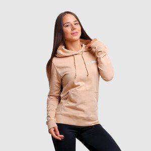 Dámská mikina PRO Hoodie Sand XS - GymBeam