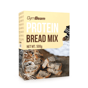 Proteinový chléb Protein Bread Mix 500 g přírodní - GymBeam