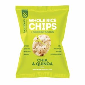 Rýžové čipsy Chia a Quinoa 24 x 60 g - Bombus