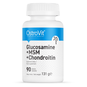 Glukosamin + MSM + Chondroitin 90 tab. - OstroVit