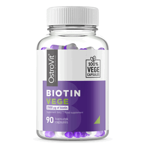 Biotin VEGE 90 kaps. - OstroVit