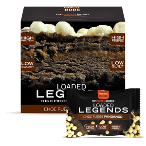 Loaded Legends 50 g marshmallow rock choc - The Protein Works