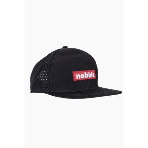 Kšiltovka Snap Back Red Label Black - NEBBIA