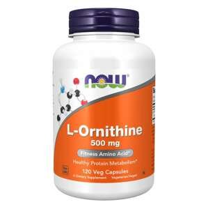 L-Ornitin 500 mg 120 kaps. - NOW Foods