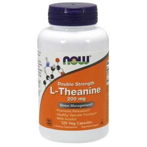 L-Theanine Double Strength 200 mg 120 kaps. - NOW Foods