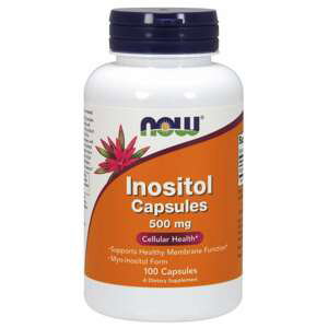 Inositol 500 mg 100 kaps. - NOW Foods