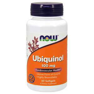 Ubiquinol 100 mg 60 kaps. - NOW Foods