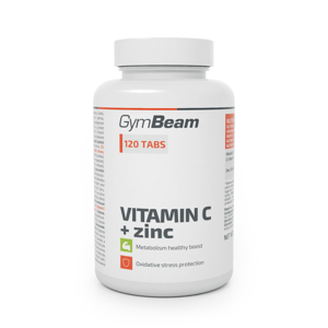 Vitamín C + zinek 120 tab. - GymBeam