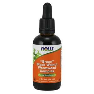“Green“ Black Walnut Wormwood Complex 59 ml - NOW Foods