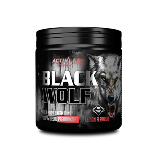 Předtréninkový stimulant Black Wolf 300 g citrón - ActivLab