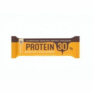 Proteinová tyčinka Protein 30 % 20 x 50 g čokoláda arašídy - Bombus