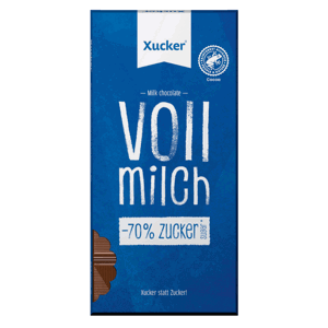 Mléčná čokoláda 80 g - Xucker
