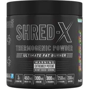 Spalovač tuků Shred X Thermogenic Powder 300 g kyselí gumoví medvídci - Applied Nutrition