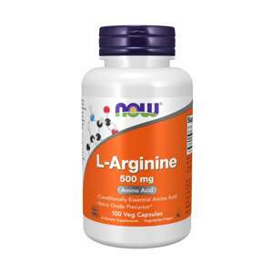 L-Arginin 500 mg 250 kaps. - NOW Foods