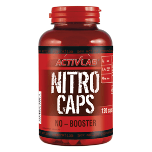 Předtréninkový stimulant Nitro Caps 120 kaps. bez příchuti - ActivLab