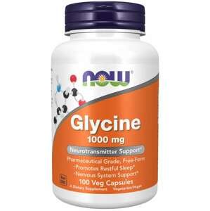 Glycin 1000 mg 100 kaps. - NOW Foods