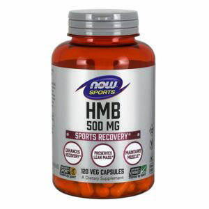 HMB 500 mg 120 kaps. - NOW Foods