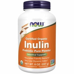 BIO Inulin prebiotická vláknina 227 g - NOW Foods