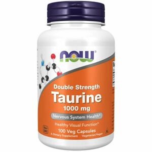 Taurin Double Strength 1000 mg 100 kaps. - NOW Foods