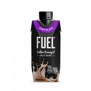Snídaňový proteinový nápoj 8 x 330 ml jahoda - FUEL10K