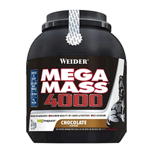 Gainer Giant Mega Mass 4000 3000 g čokoláda - Weider