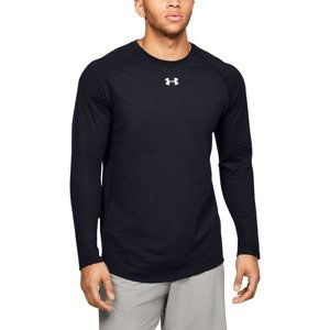 Tričko Long Sleeve Charged Cotton Black L - Under Armour