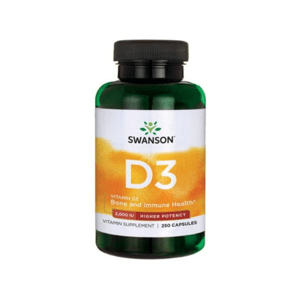 Vitamín D3 2000 IU 250 kaps. - Swanson