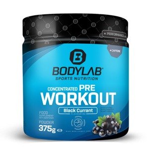 Předtréninkový stimulant Concentrated Pre Workout 375 g černý rybíz - Bodylab24