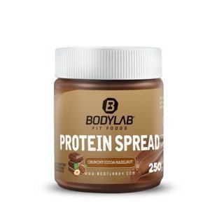 Proteinová pomazánka s čokoládou a křupavými lískovými ořechy 250 g křupavý kakaový lískový oříšek - Bodylab24