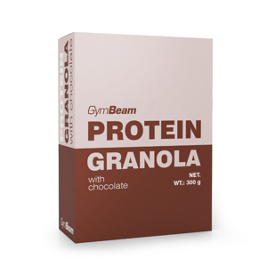 Proteinová granola s čokoládou 300 g - GymBeam