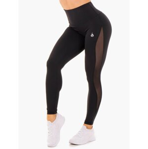 Dámské legíny Hype Mesh High Waisted Black M - Ryderwear