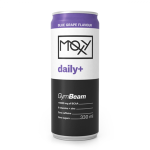 MOXY daily+ 330 ml modré hrozny - GymBeam