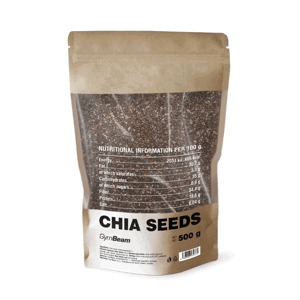 Chia semínka 500 g bez příchuti - GymBeam