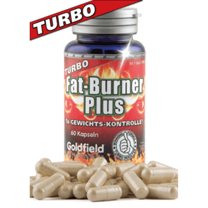 Turbo Fat-Burner Plus 60 kaps. bez příchuti - Goldfield