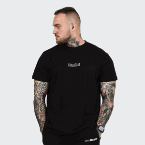 Tričko FIT Black S - GymBeam