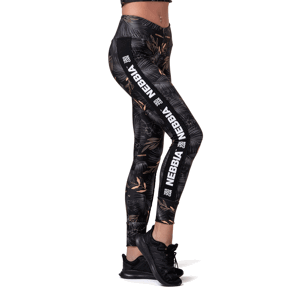 Dámské legíny High Waist Performance Black S - NEBBIA